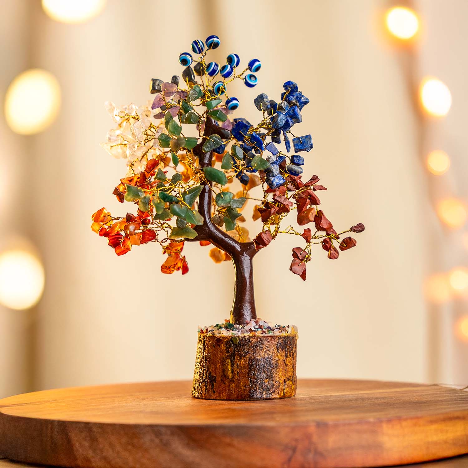 Natural Crystal Tree | Handmade Healing Crystal Bonsai for Home Décor, Meditation & Positive Energy